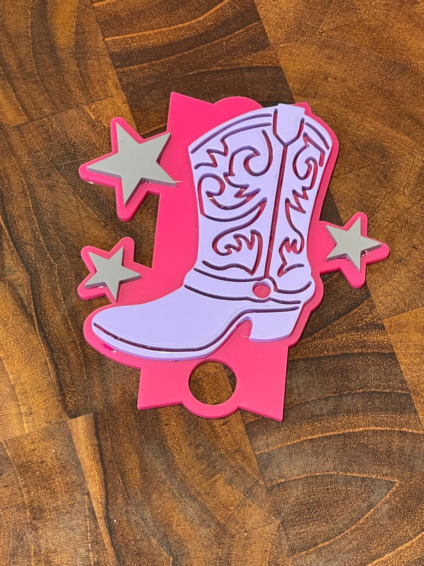 Cowgirl Tumbler Topper