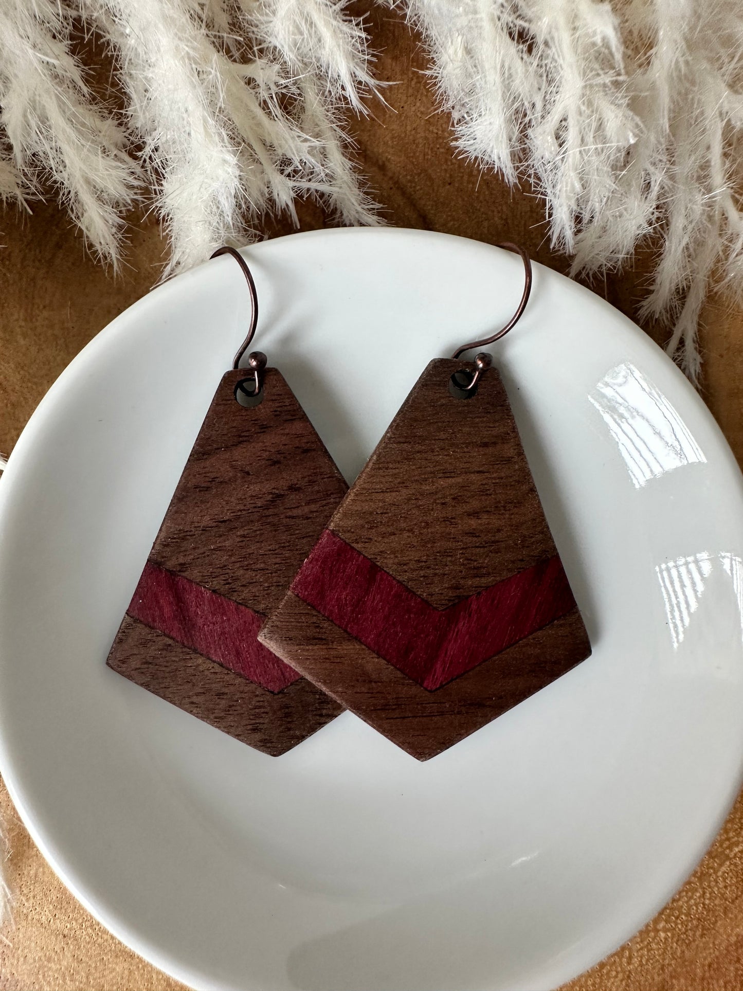 Exotic Wood Earrings