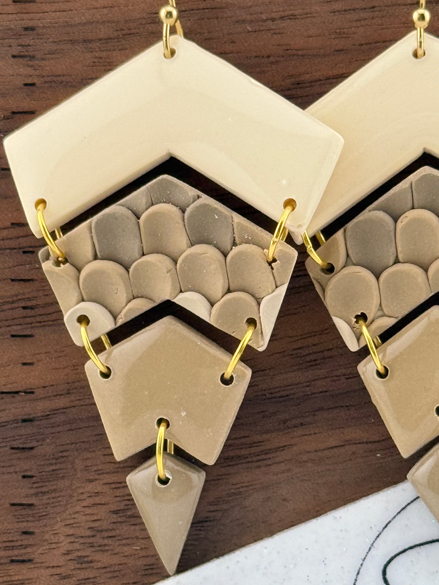 Dragon Scale Earrings