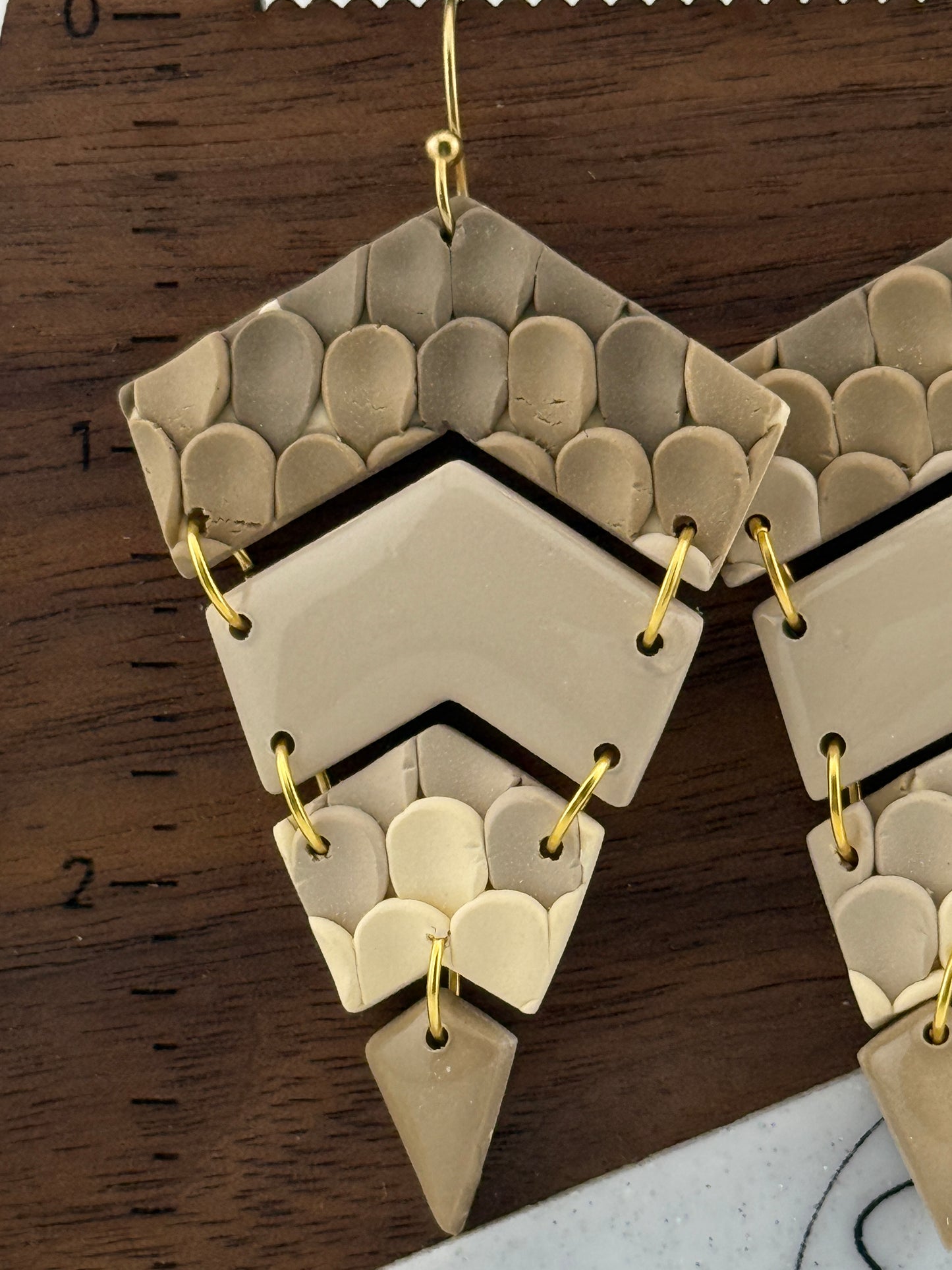 Dragon Scale Earrings