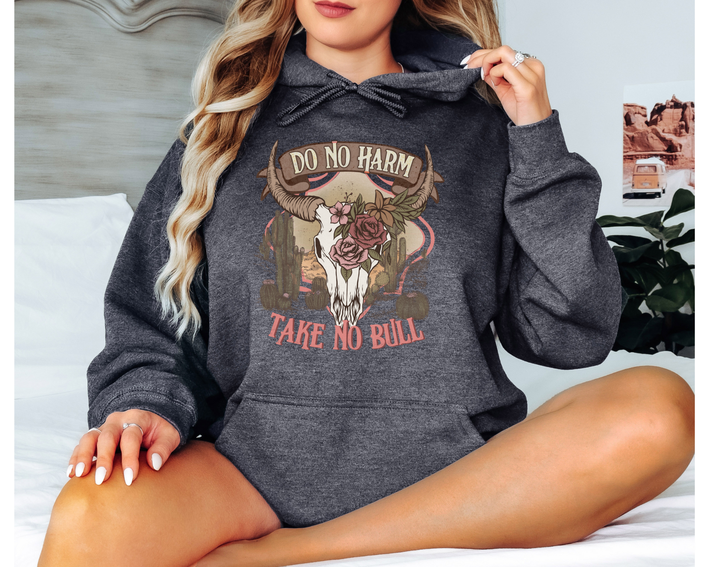 Do No Harm Take No Bull Hoodie Sweatshirt
