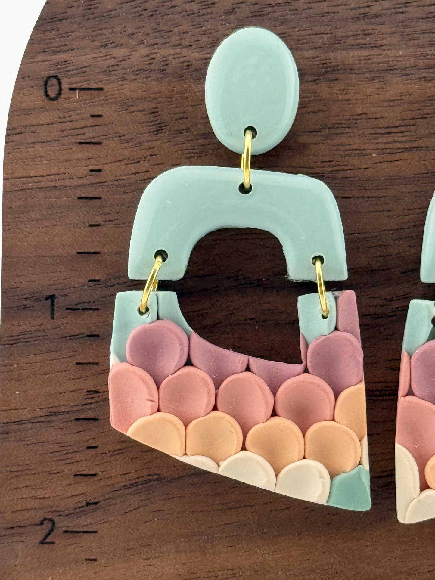 Dragon Scale Earrings