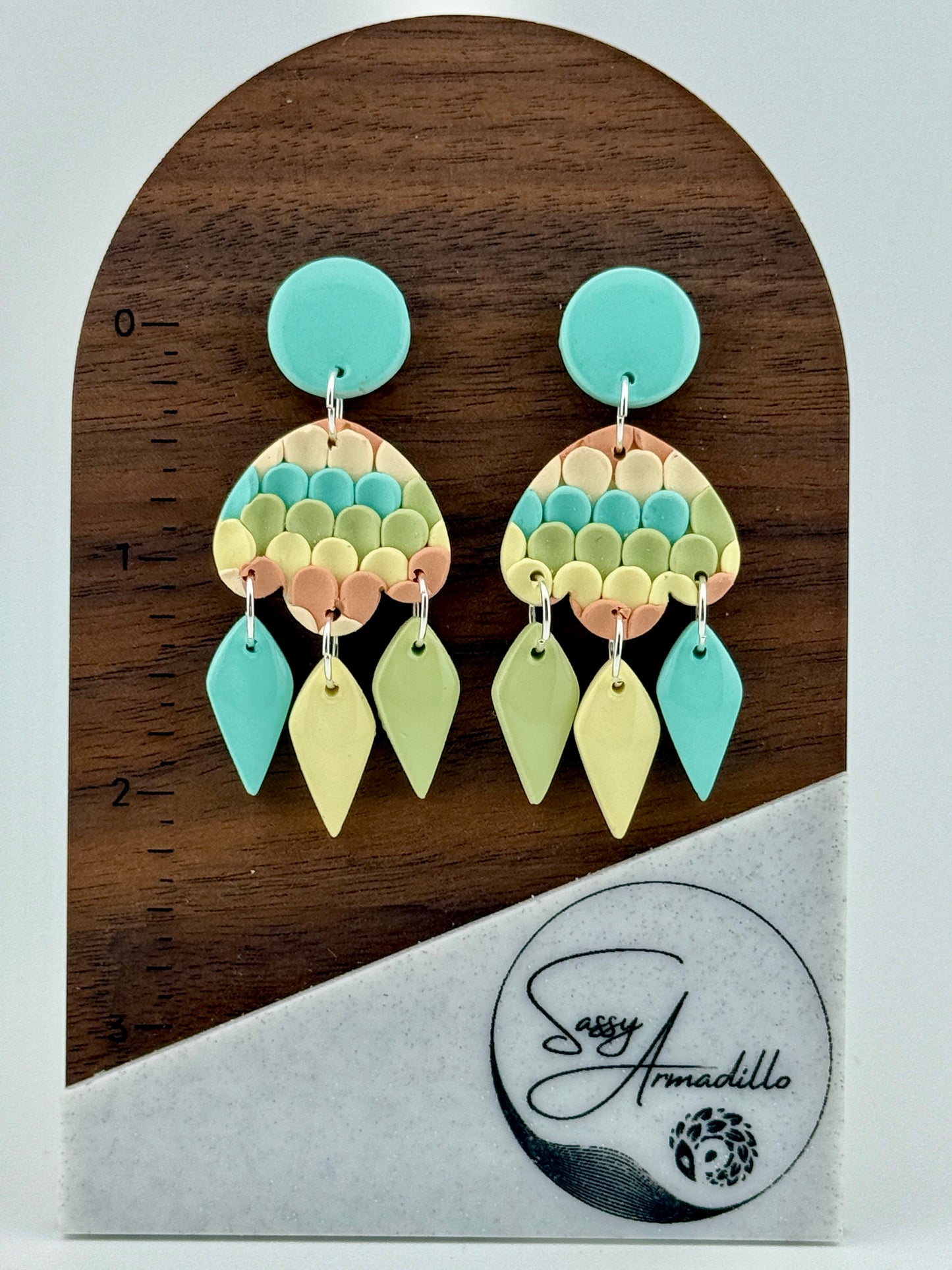 Dragon Scale Earrings