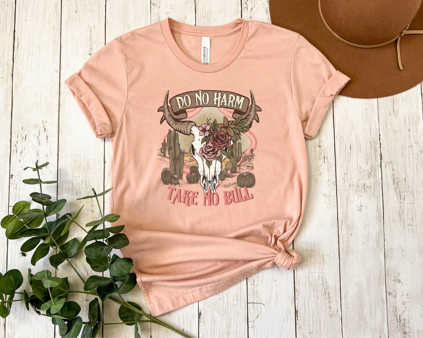 Do No Harm Take No Bull Unisex Jersey Short Sleeve Graphic Tee