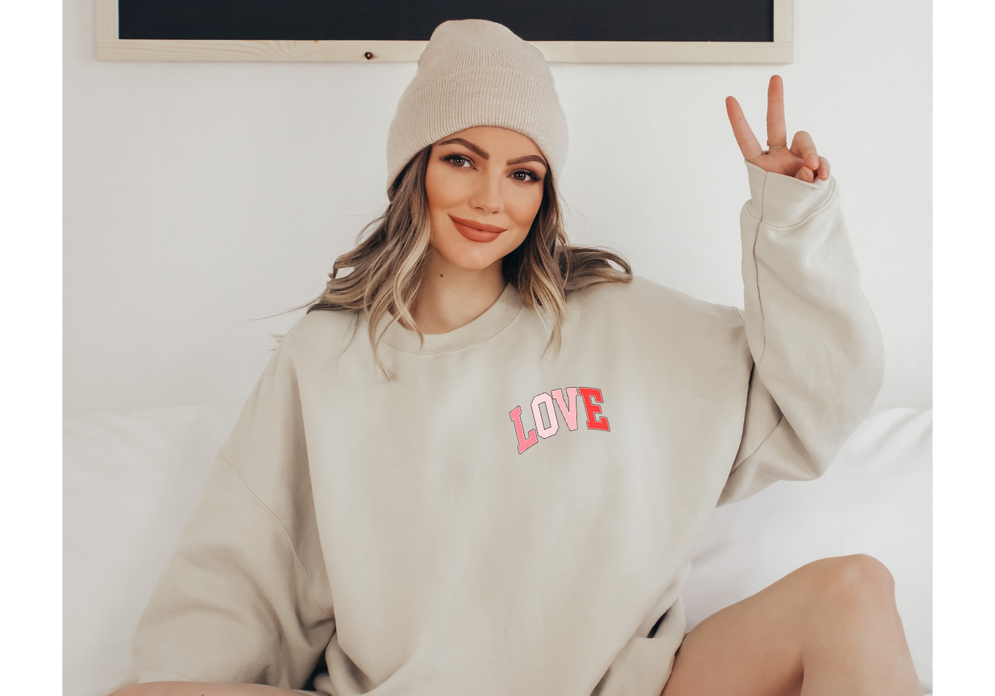 Love Crewneck Sweatshirt
